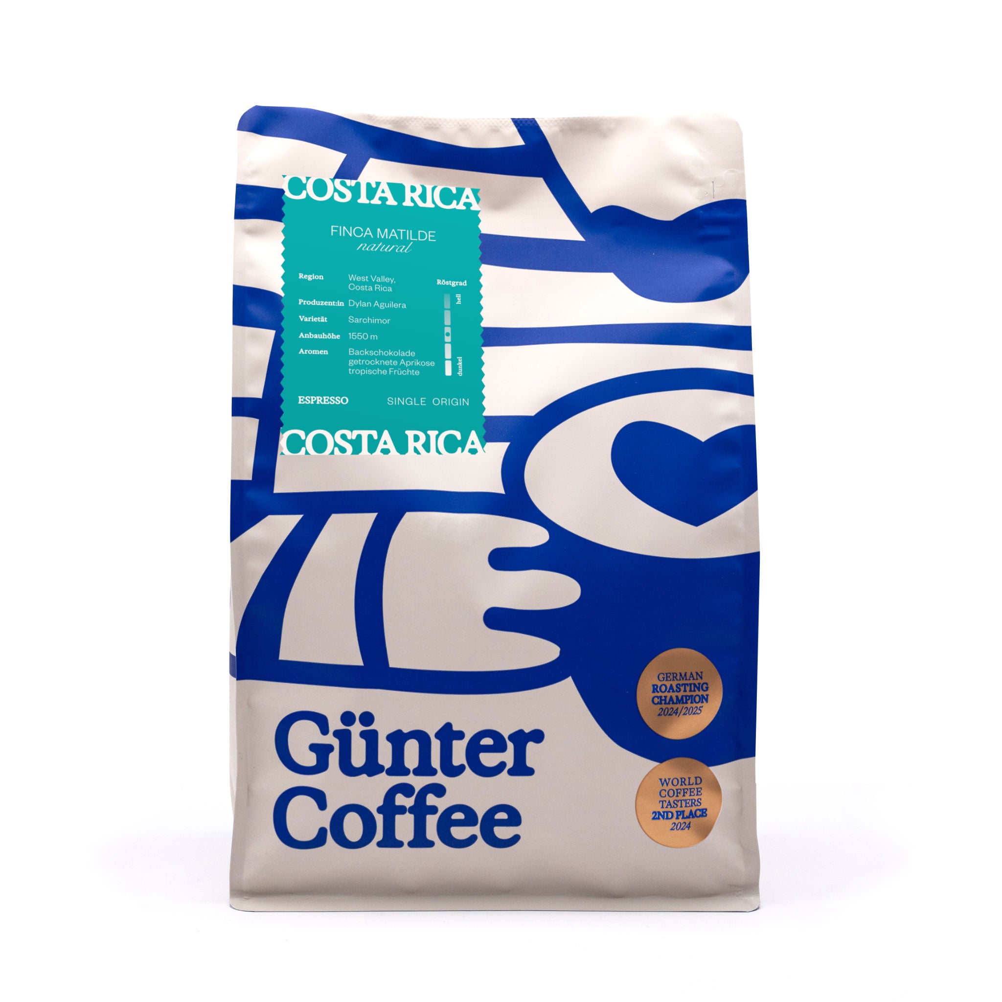 Costa Rica Finca Matilde Verpackung 1kg