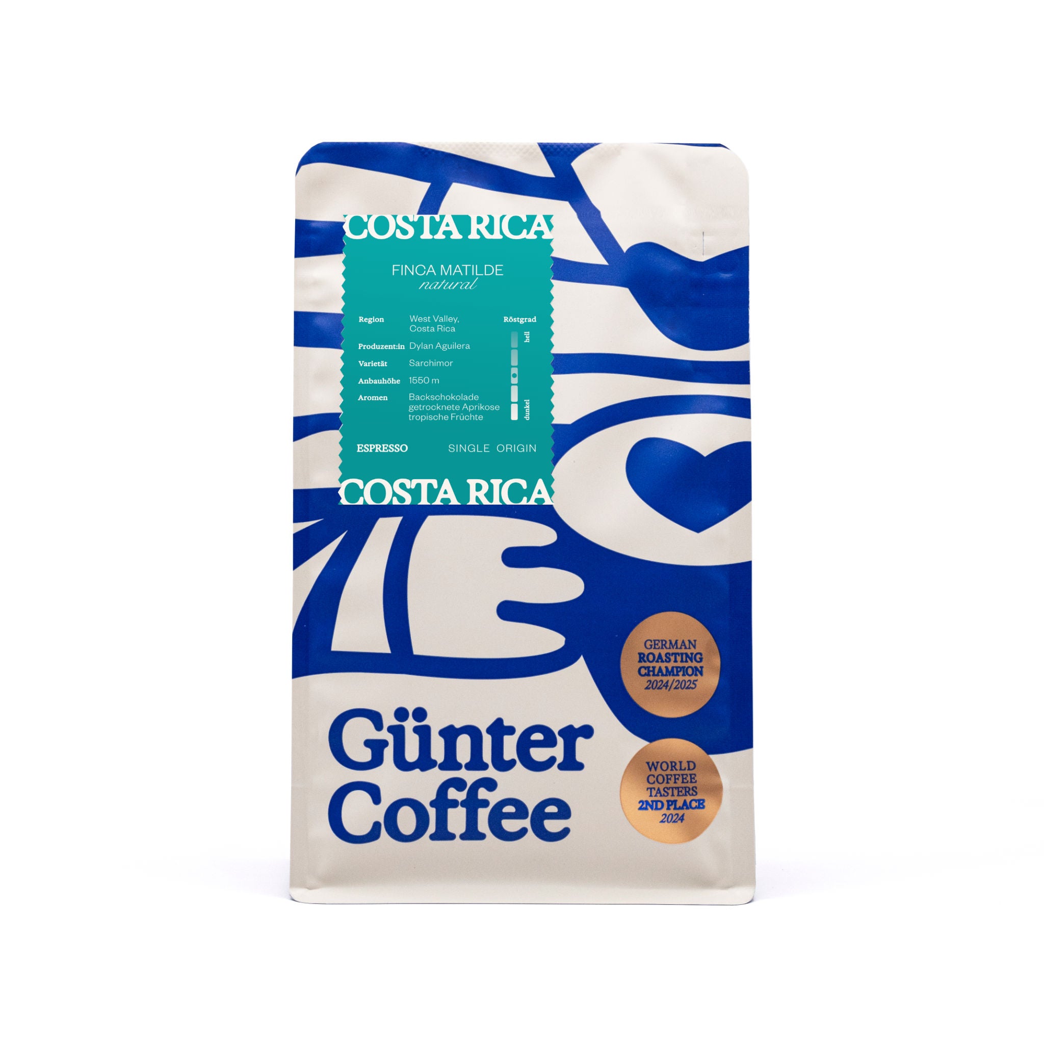 Costa Rica Finca Matilde Verpackung 250g