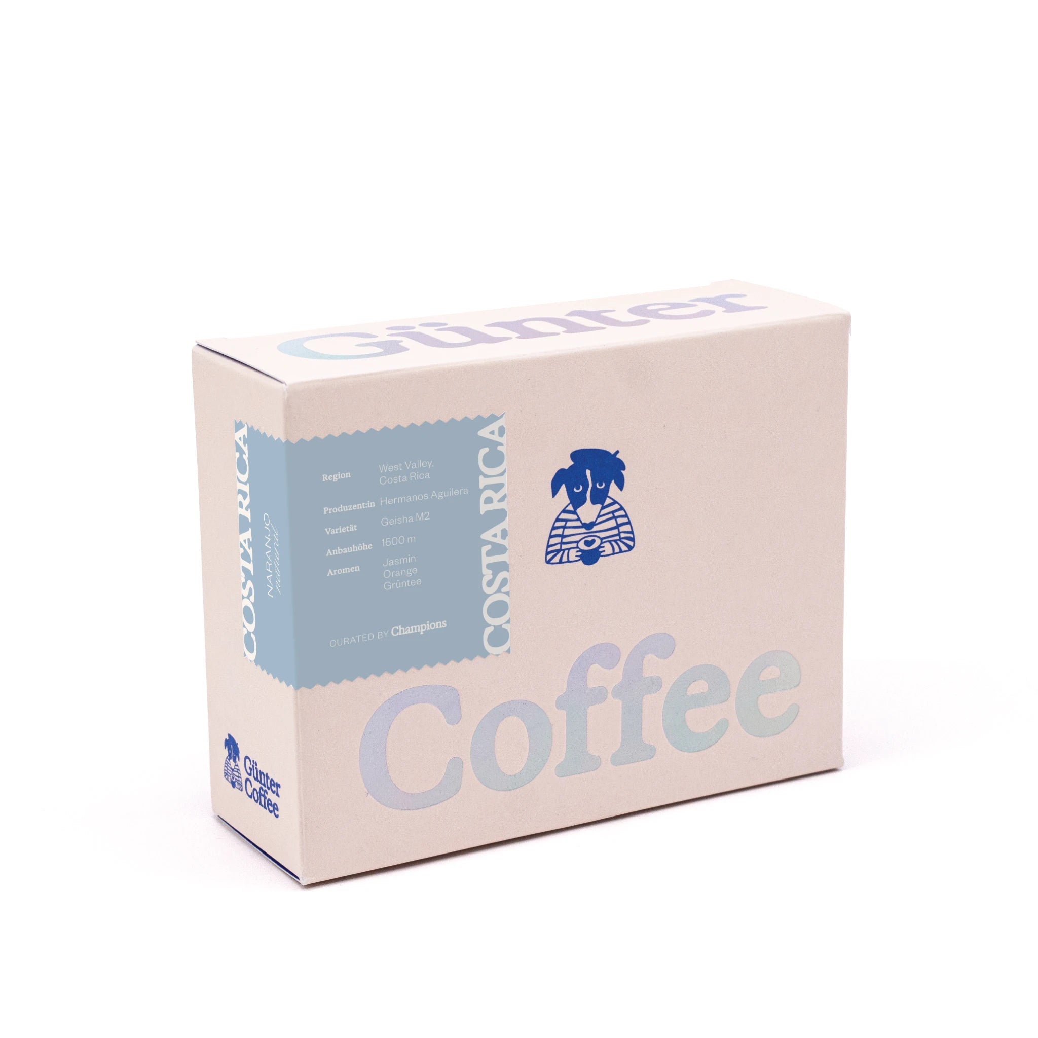 Produktverpackung Costa Rica Naranjo