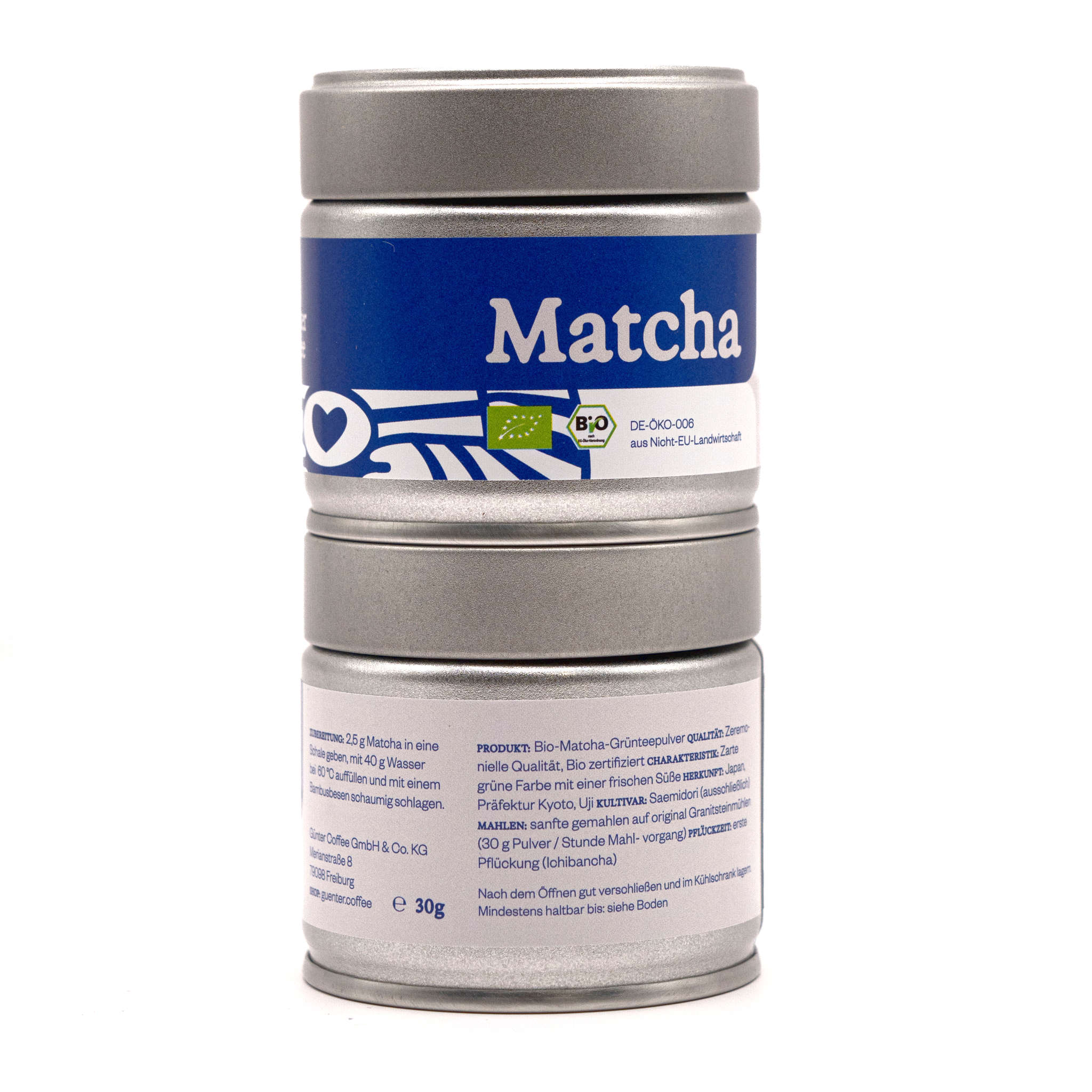Grüner Tee Bio-Matcha Pulver