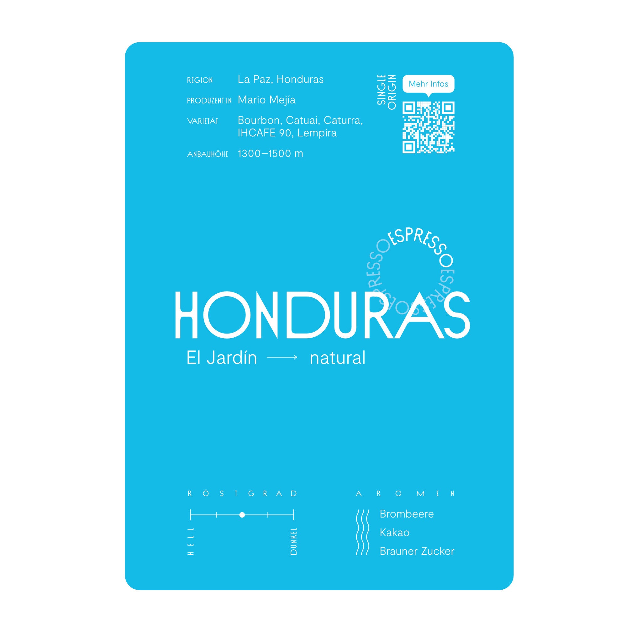 HONDURAS El Jardin Espresso