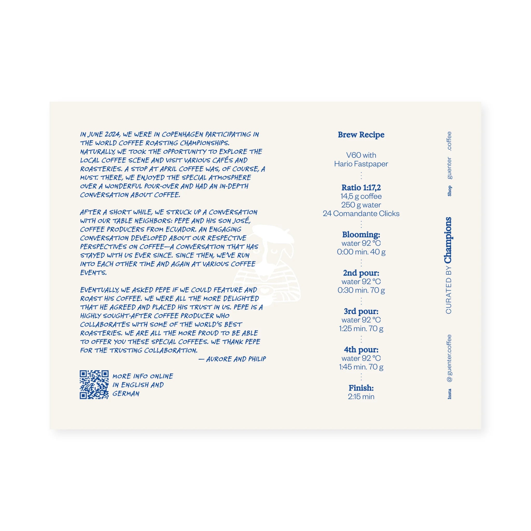 ECUADOR Finca Soledad "Curated by Champions"