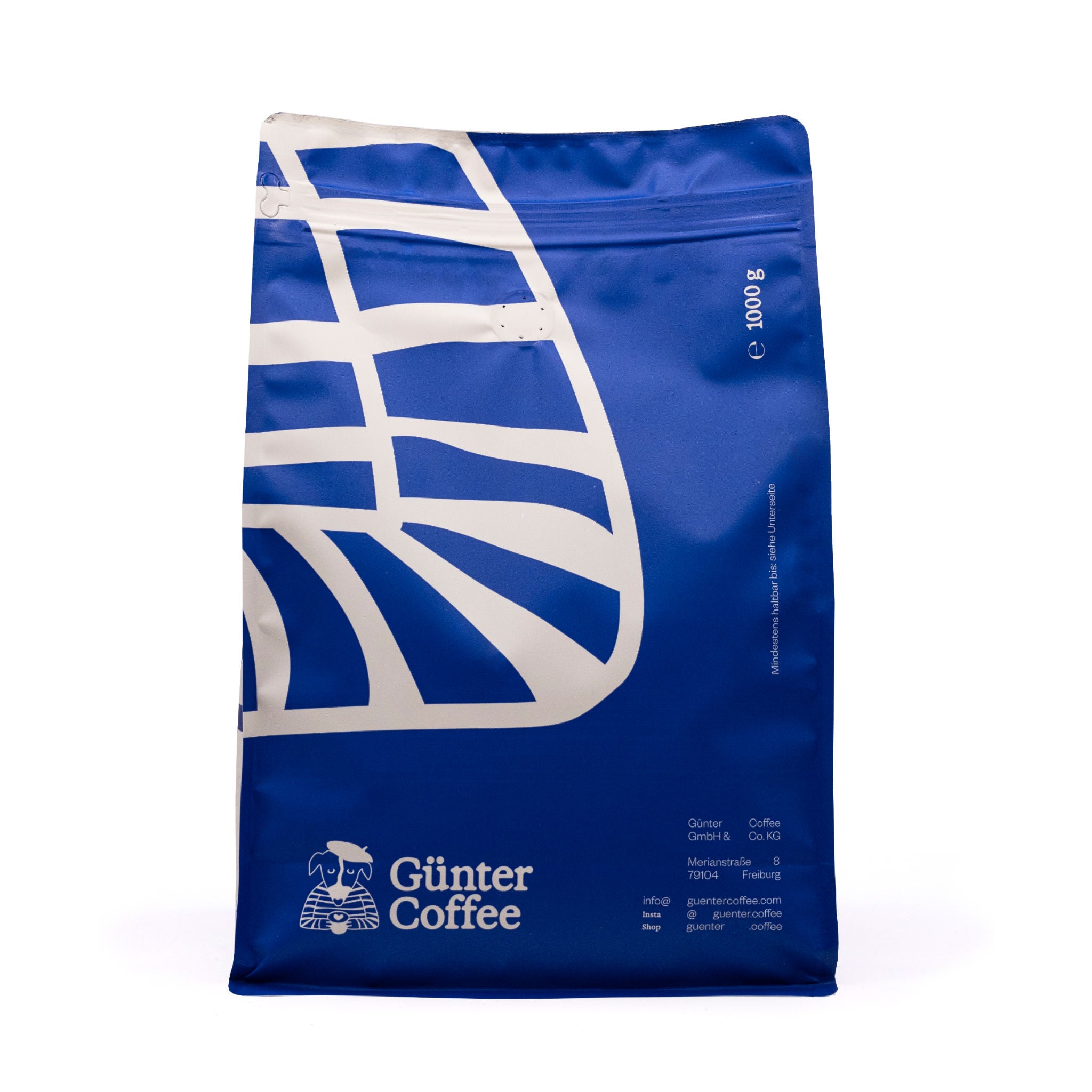 Günter Verpackung 1kg Rückseite