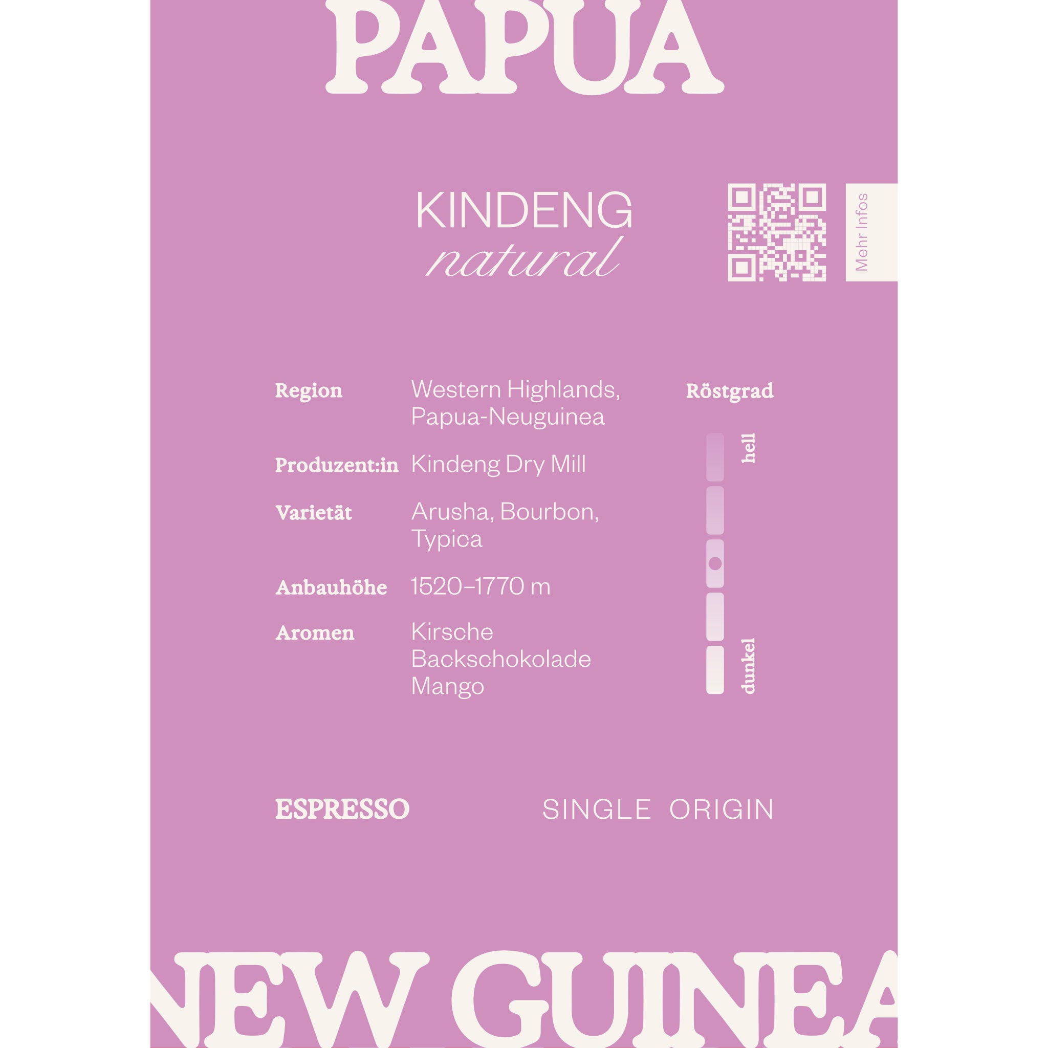 PAPUA NEW GUINEA Kindeng Espresso