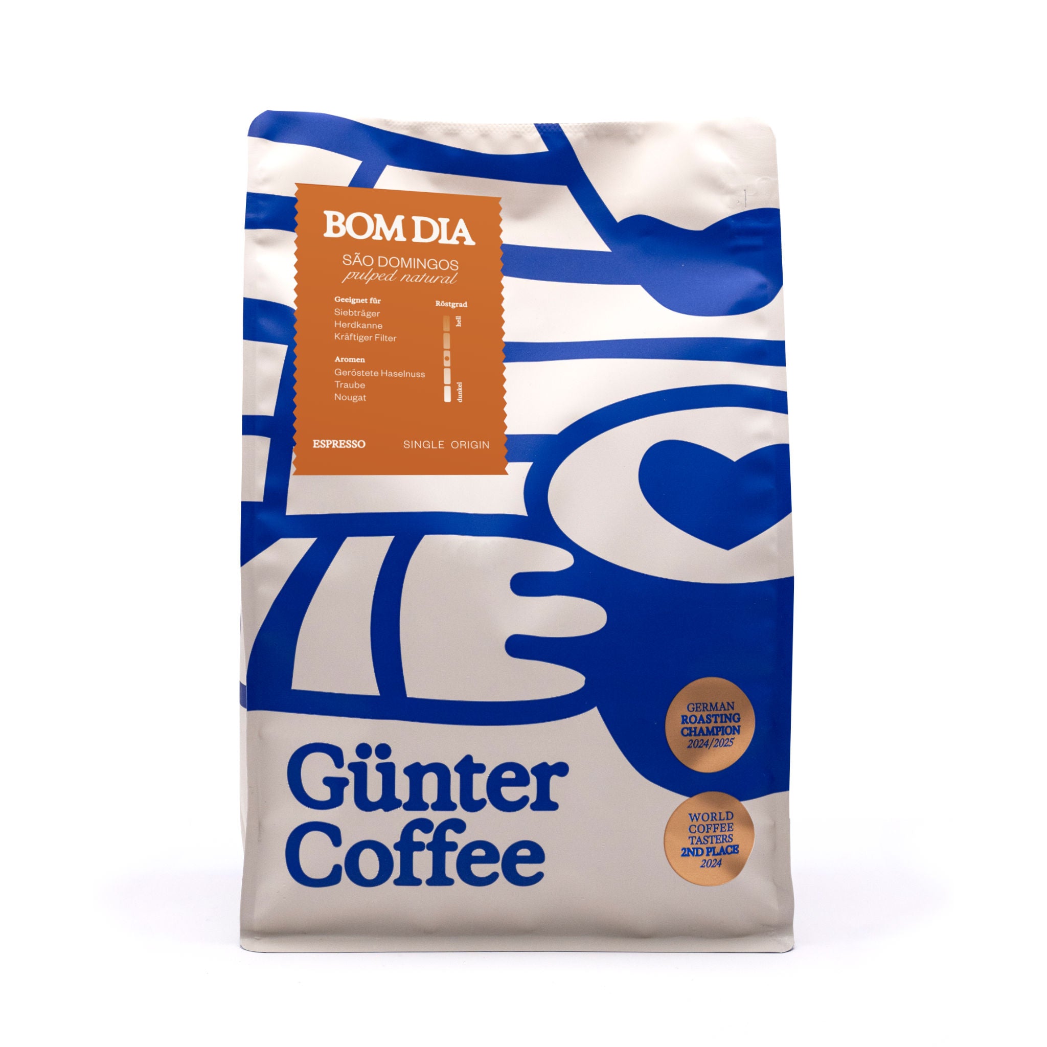 Bom Dia Verpackung 1kg Rückseite