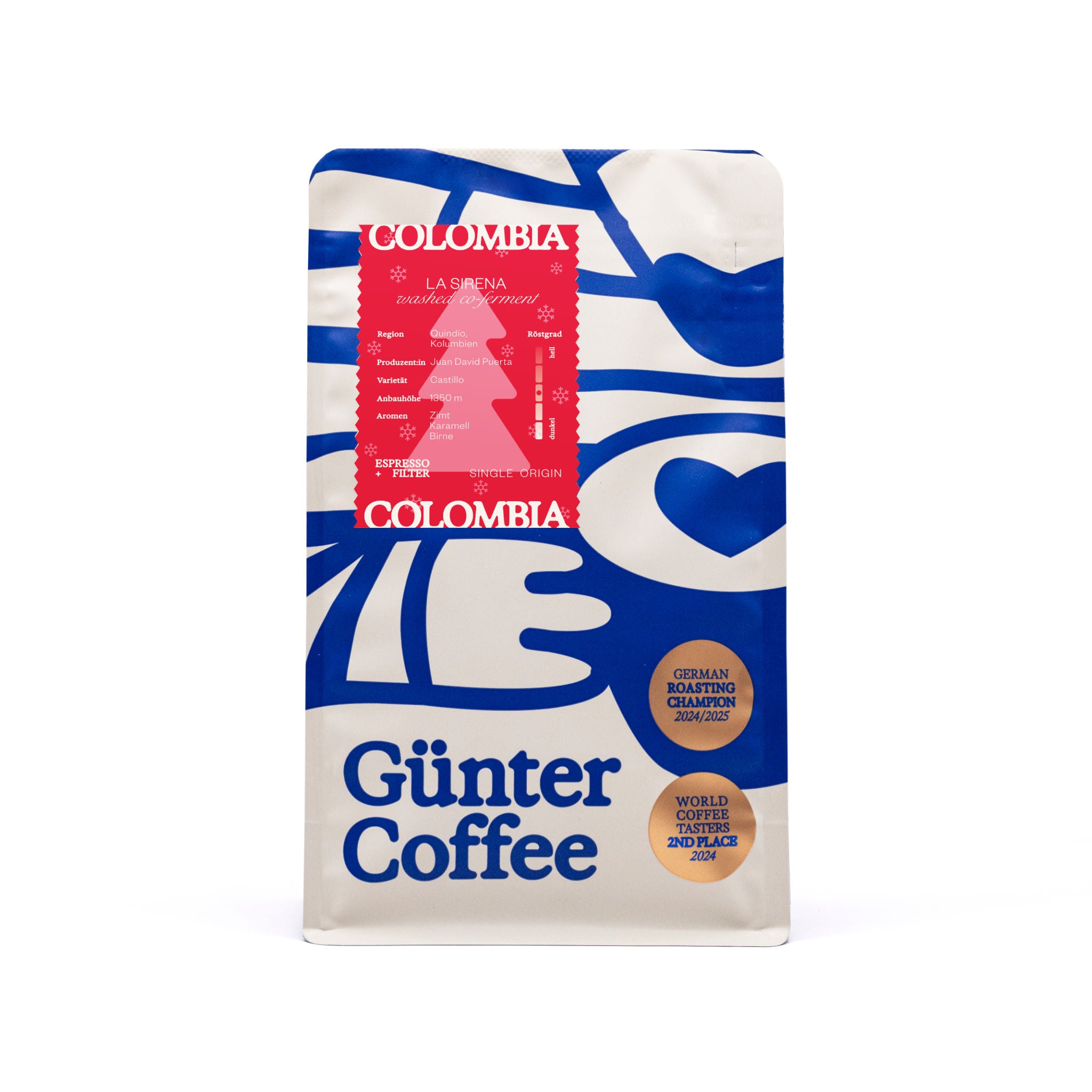 Verpackung Colombia La Sirena