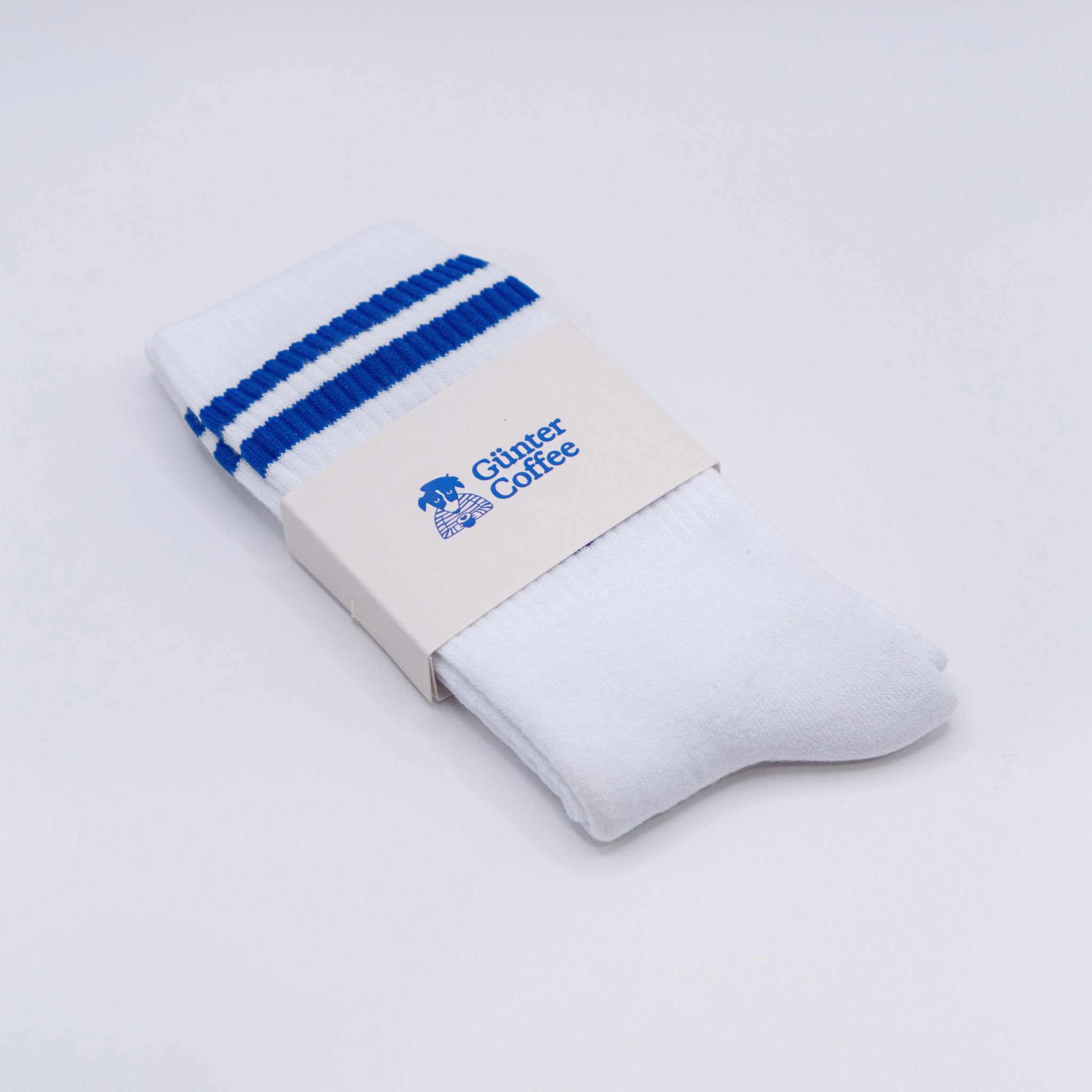 Günter Coffee Crew Socken mit Hundelogo
