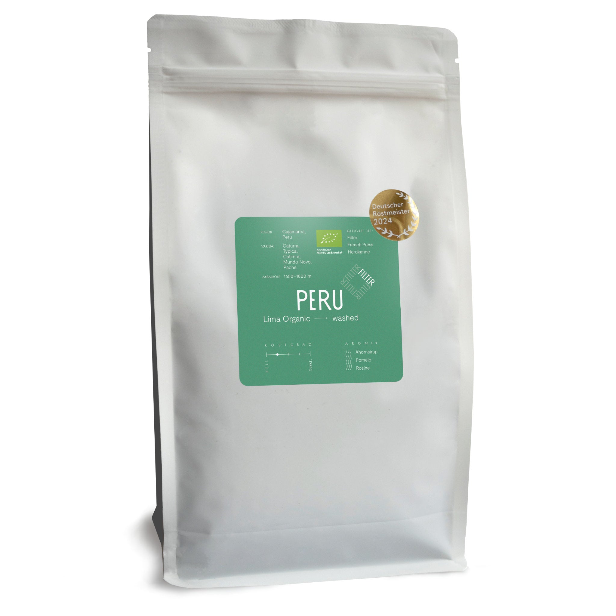 PERU Lima Organic Filter Coffee Beans