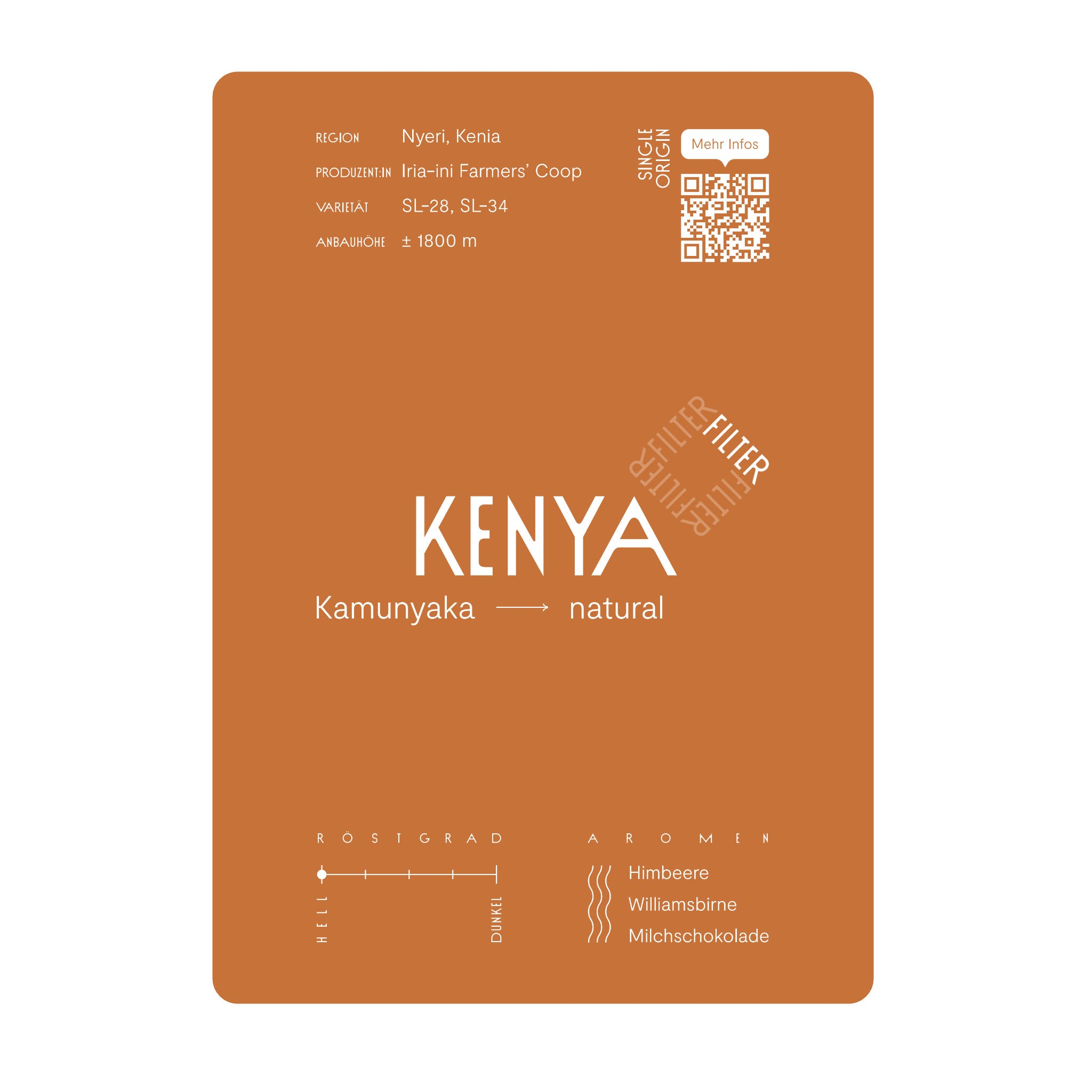 KENYA Kamunyaka Filterkaffee