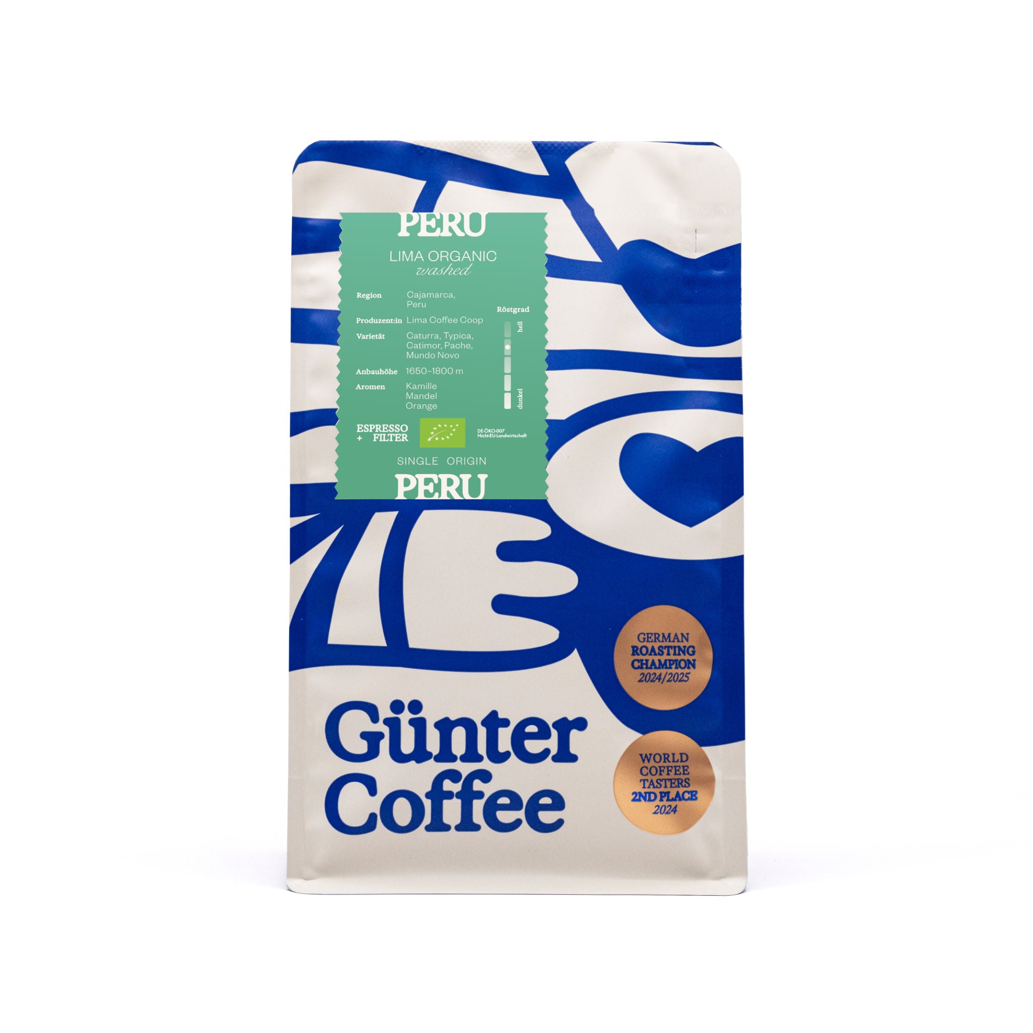 Verpackung Peru Lima Organic 250g